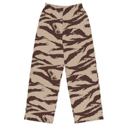 Lizard Moroccan Desert CAMO Unisex Wide-Leg Leisure Pants - 2XS