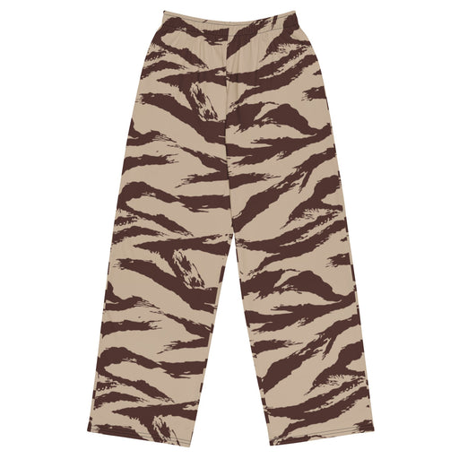 Lizard Moroccan Desert CAMO Unisex Wide-Leg Leisure Pants - 2XS - Pant
