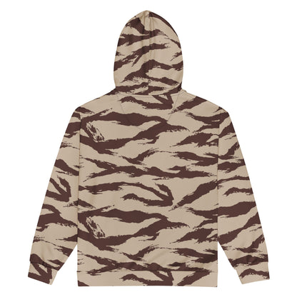 Moroccan Lizard Desert CAMO Unisex zip hoodie - Zip Hoodies