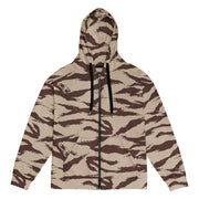 Lizard Moroccan Desert CAMO Unisex Zip Hoodie - 2XS