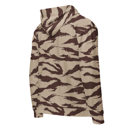 Moroccan Lizard Desert CAMO Unisex zip hoodie - Zip Hoodies