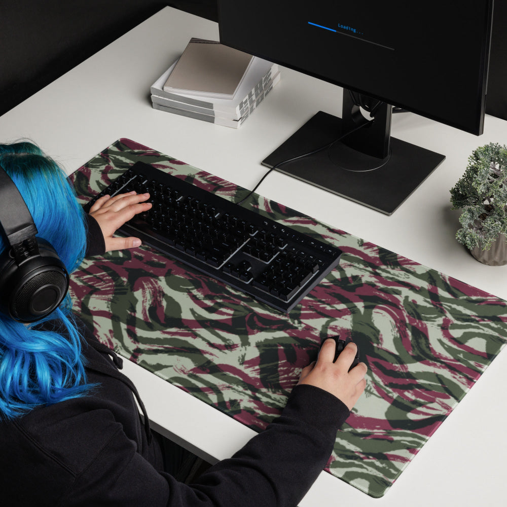 Moroccan Lizard CAMO Gaming mouse pad - 36″×18″ - Mouse Pad