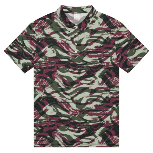 Moroccan Lizard CAMO Men’s slim fit polo - XS