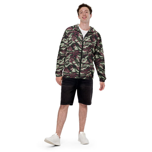 Moroccan Lizard CAMO Men’s windbreaker - Mens Windbreaker