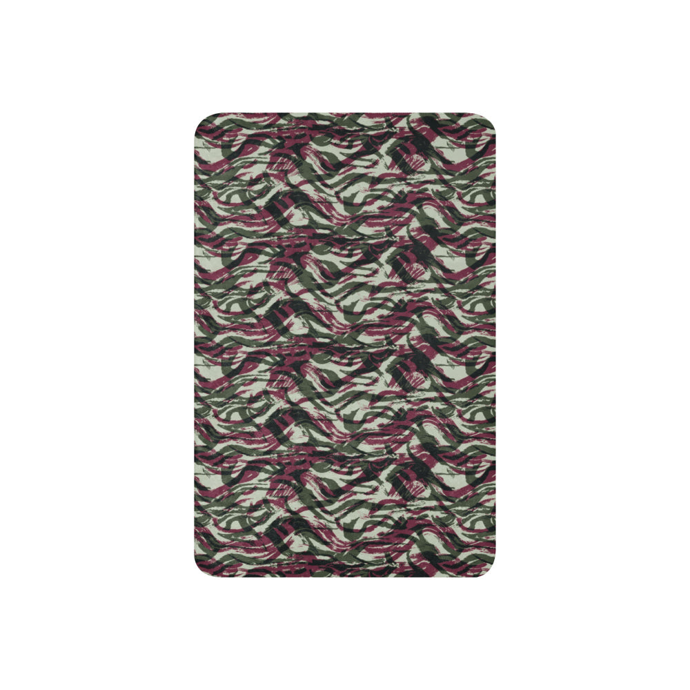 Moroccan Lizard CAMO Sherpa blanket - Blanket