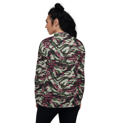 Moroccan Lizard CAMO Unisex Bomber Jacket