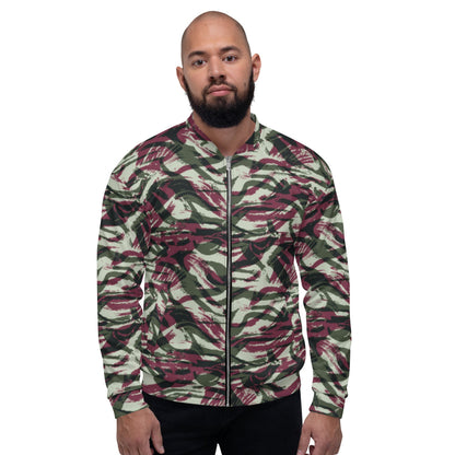 Moroccan Lizard CAMO Unisex Bomber Jacket