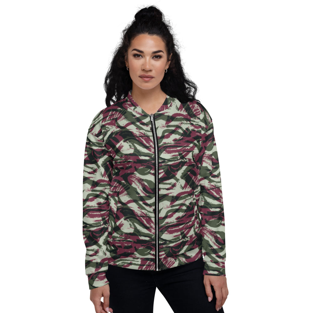 Moroccan Lizard CAMO Unisex Bomber Jacket