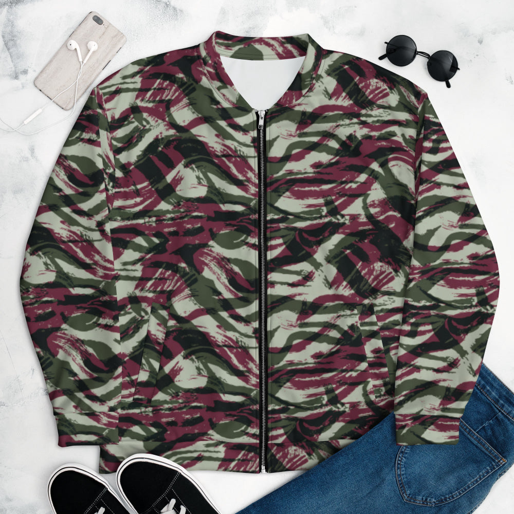 Moroccan Lizard CAMO Unisex Bomber Jacket