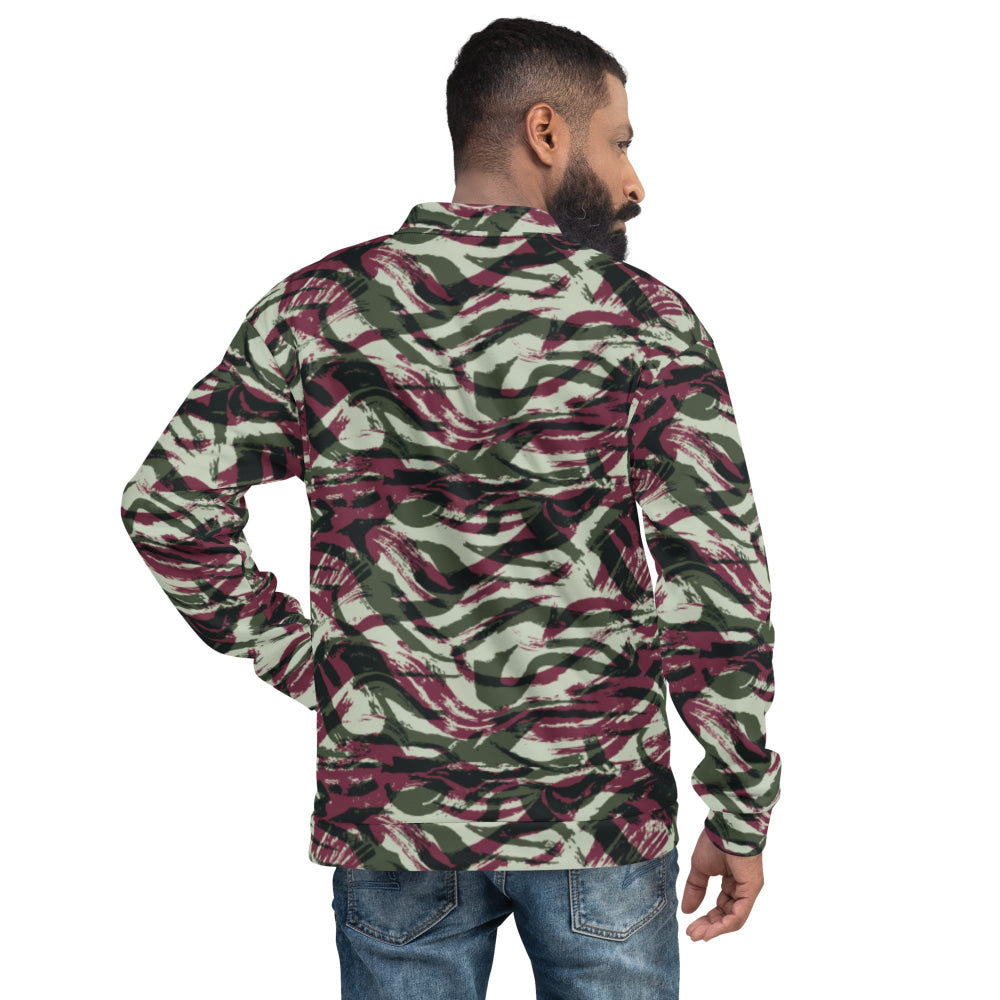 Moroccan Lizard CAMO Unisex Bomber Jacket