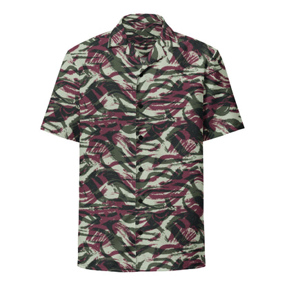 Moroccan Lizard CAMO Unisex button shirt - Button Shirt