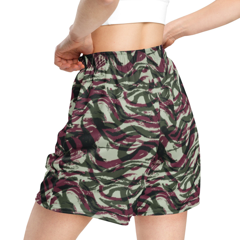 Moroccan Lizard CAMO Unisex mesh shorts - Mesh Shorts