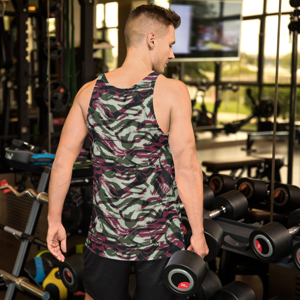 Moroccan Lizard CAMO Unisex Tank Top