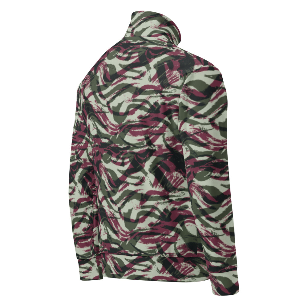 Moroccan Lizard CAMO Unisex track jacket