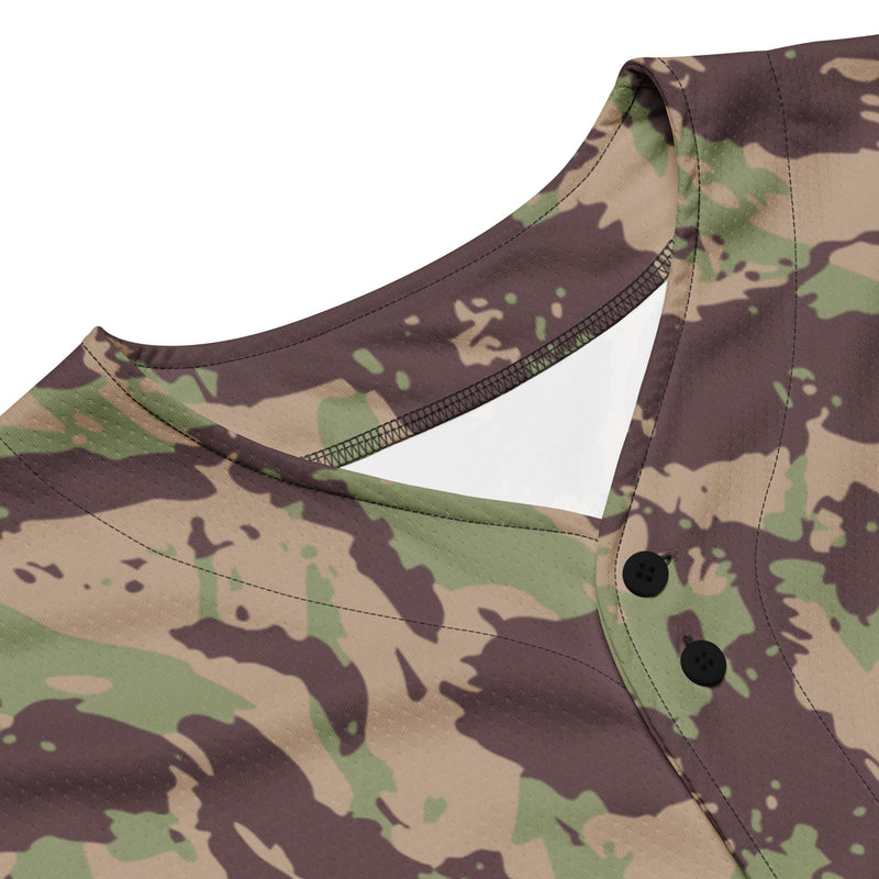 Lizard Mozambique CAMO Unisex Baseball Jersey
