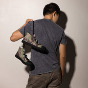 Lizard Mozambique CAMO Mens High-Top Canvas Shoes