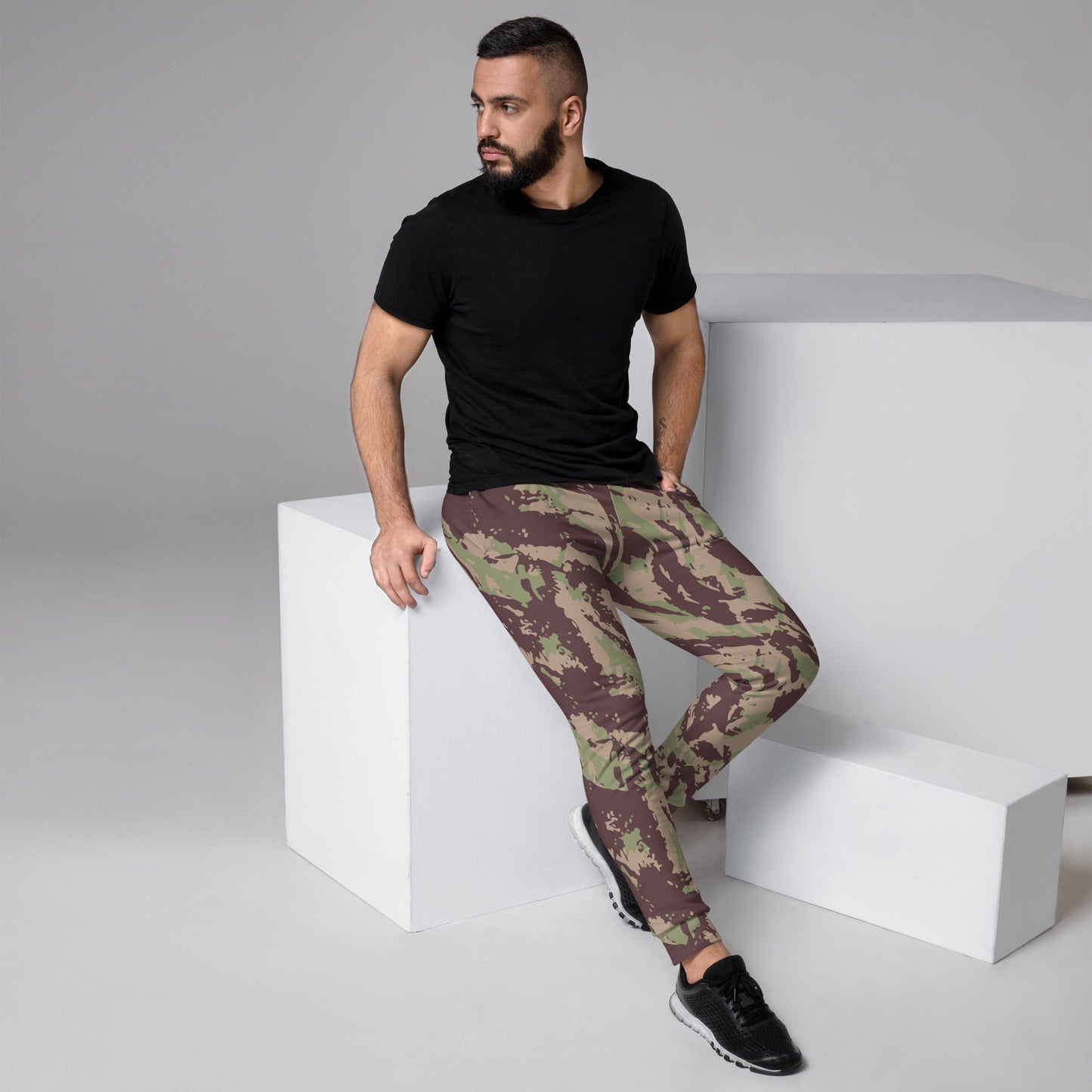 Mozambique Lizard CAMO Mens Joggers XS