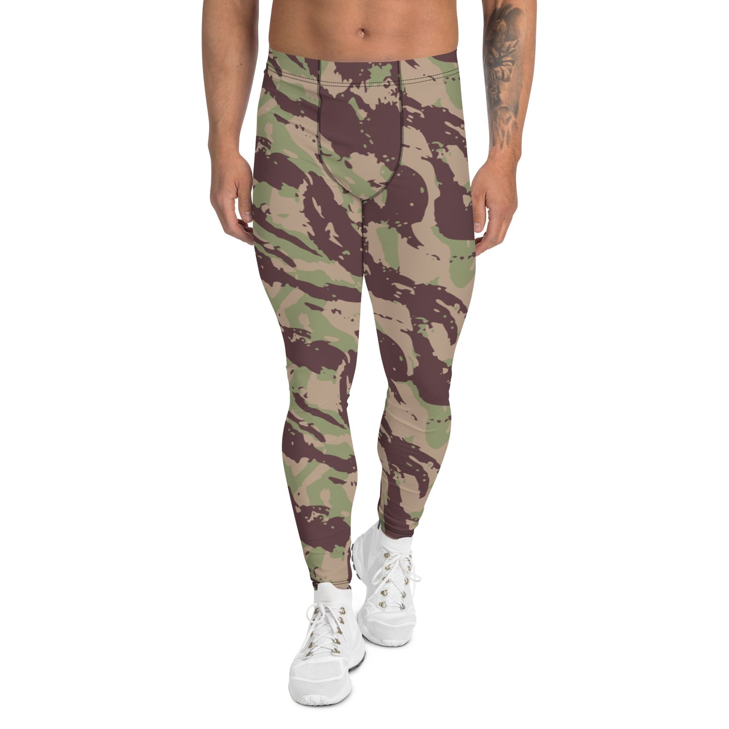 Mozambique Lizard CAMO Mens Leggings - XS