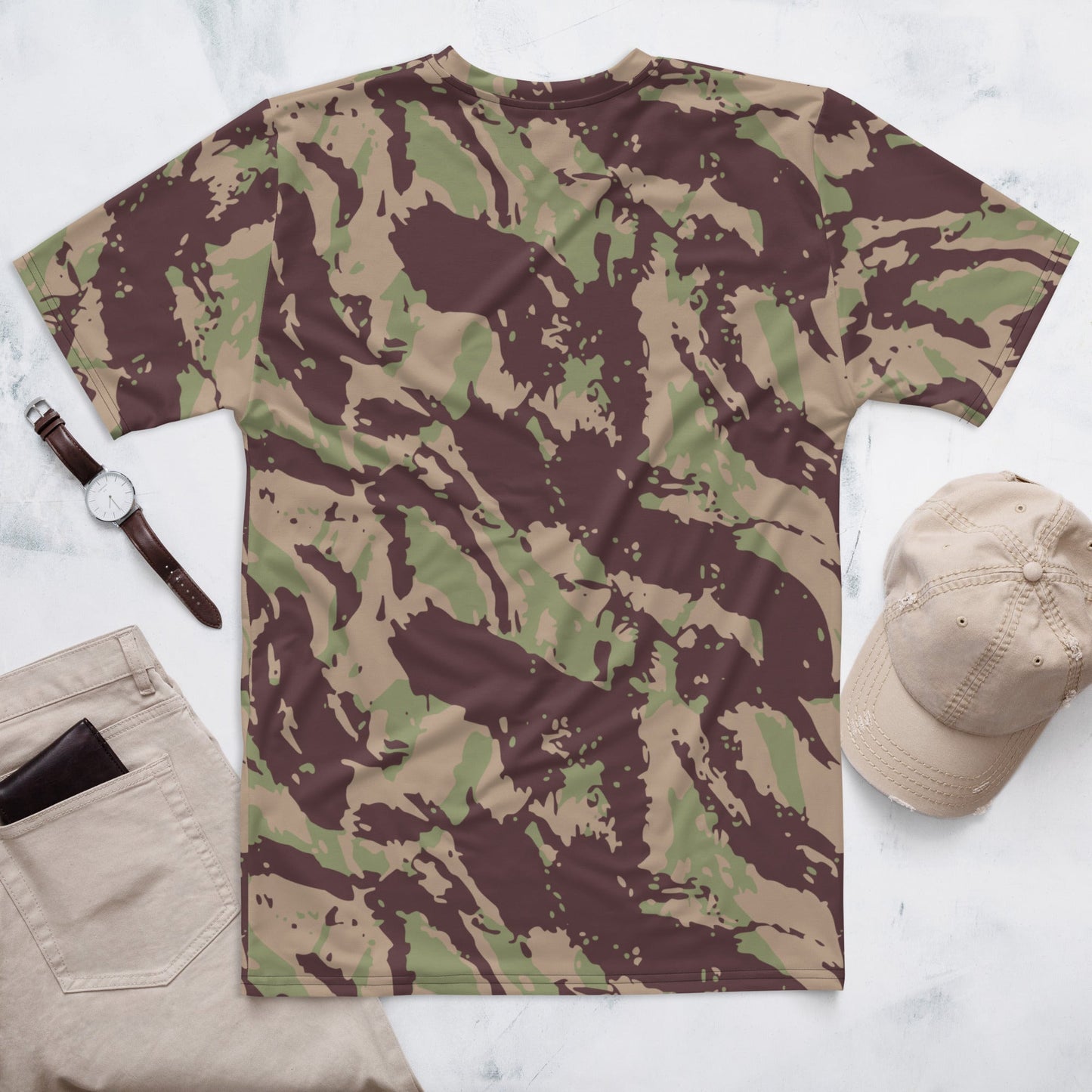 Mozambique Lizard CAMO Mens t-shirt - T-Shirts