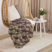 Lizard Mozambique CAMO Sherpa Blanket