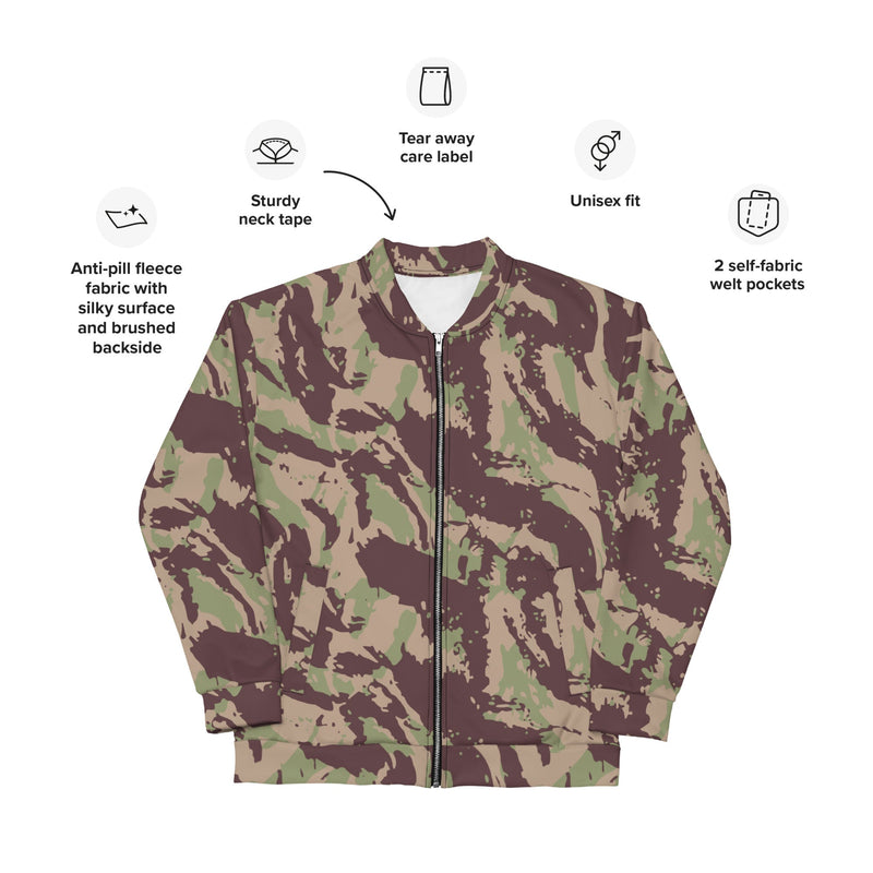 Lizard Mozambique CAMO Unisex Bomber Jacket