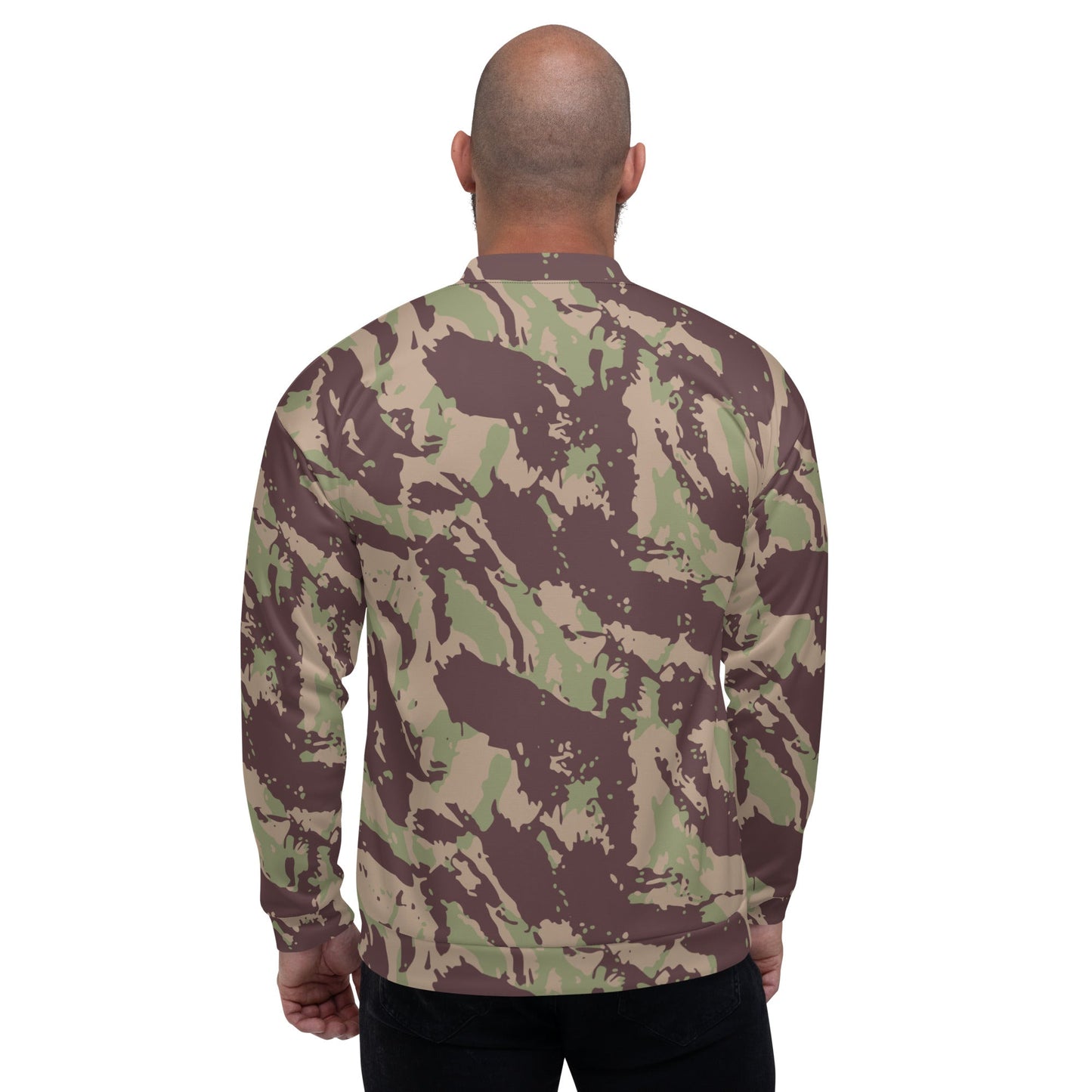 Mozambique Lizard CAMO Unisex Bomber Jacket - Jackets