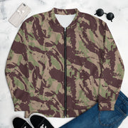 Lizard Mozambique CAMO Unisex Bomber Jacket - XS