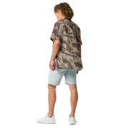 Lizard Mozambique CAMO Unisex Short-Sleeve Button Shirt - Button-Up