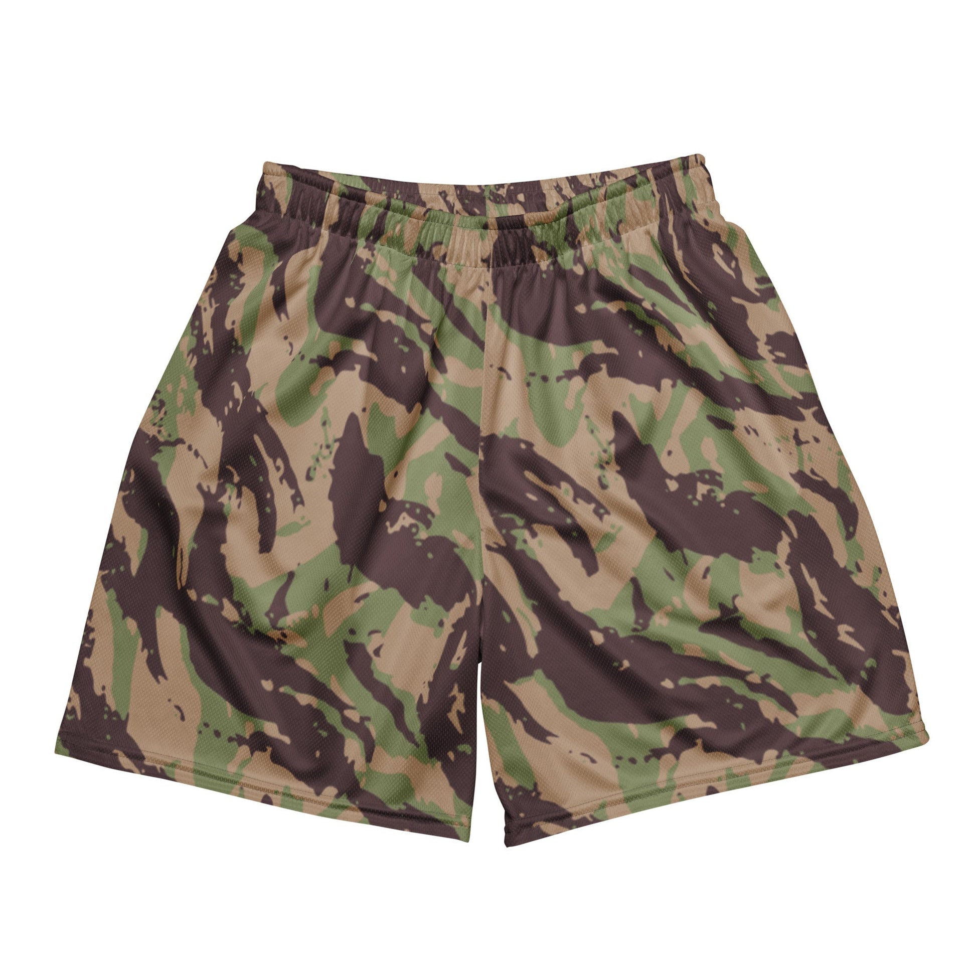 Mozambique Lizard CAMO Unisex mesh shorts - 2XS - Mesh Shorts