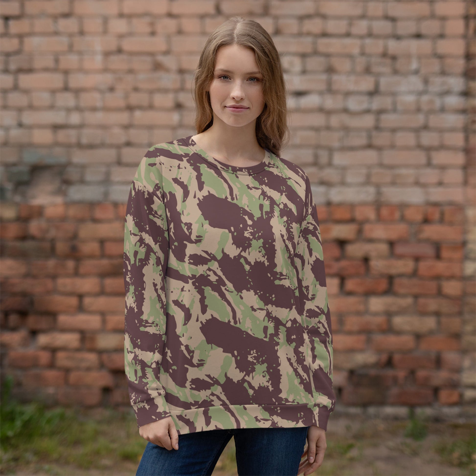 Mozambique Lizard CAMO Unisex Sweatshirt - Sweatshirts