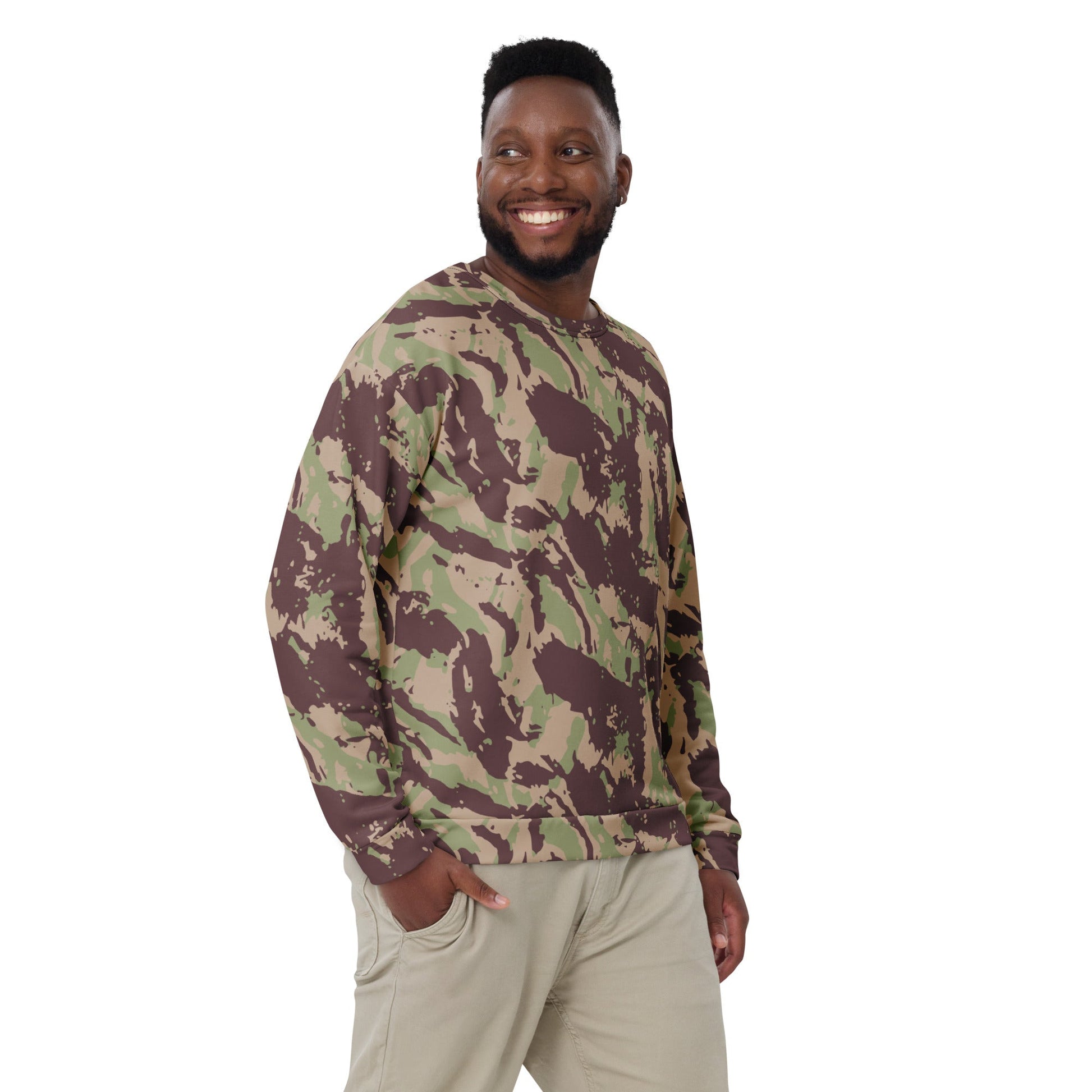 Mozambique Lizard CAMO Unisex Sweatshirt - Sweatshirts