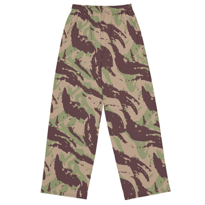 Mozambique Lizard CAMO unisex wide leg pants Wide Pants