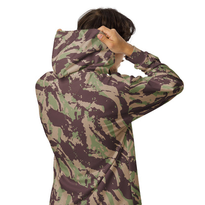 Mozambique Lizard CAMO Unisex zip hoodie Zip Hoodies