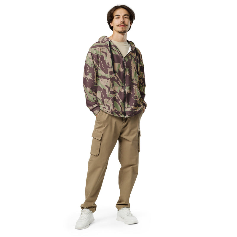 Lizard Mozambique CAMO Unisex Zip Hoodie