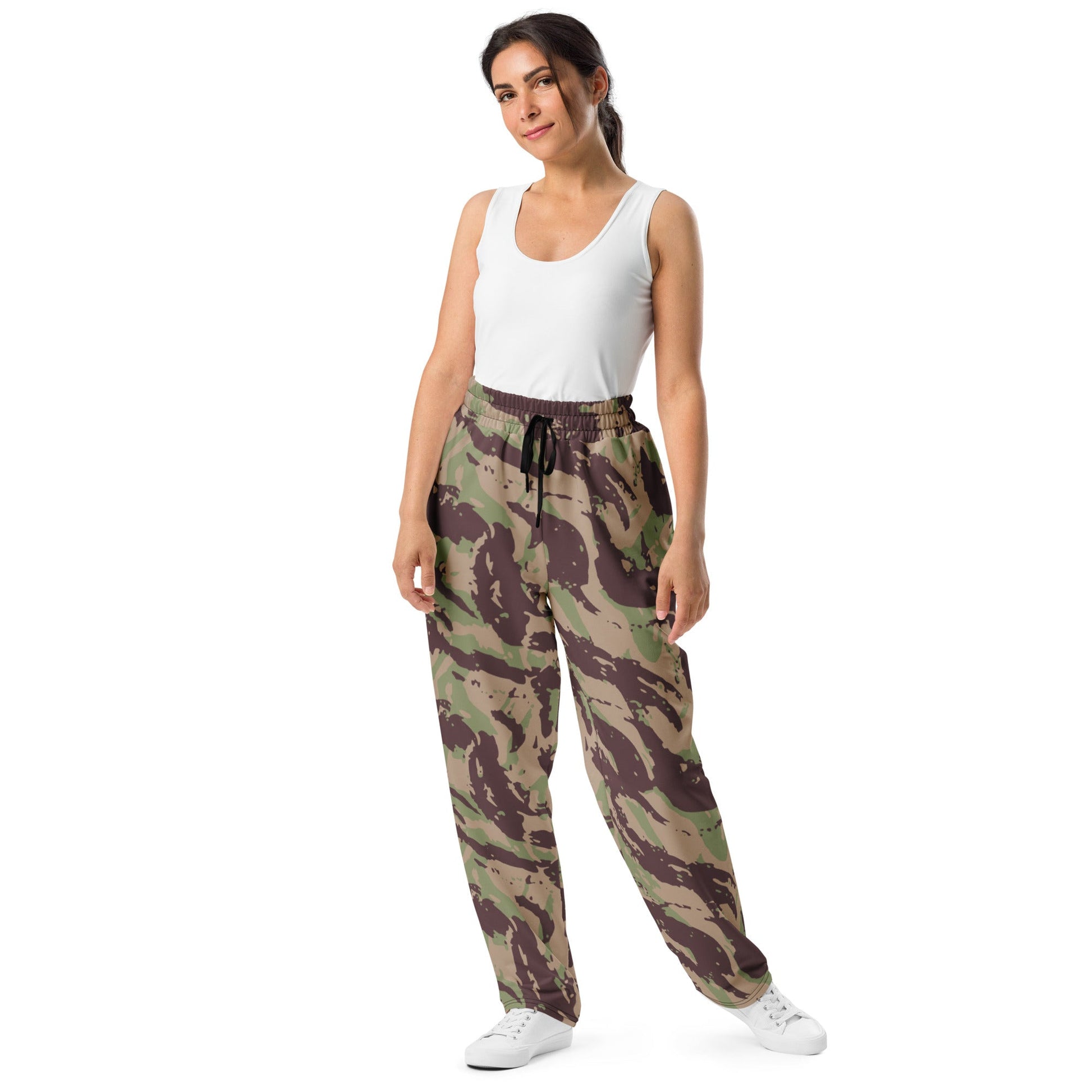 Mozambique Lizard CAMO Wide leg joggers Joggers