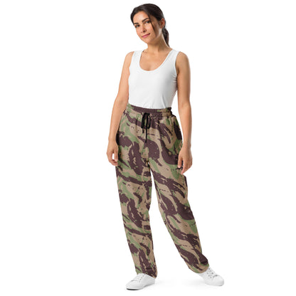 Mozambique Lizard CAMO Wide leg joggers Joggers