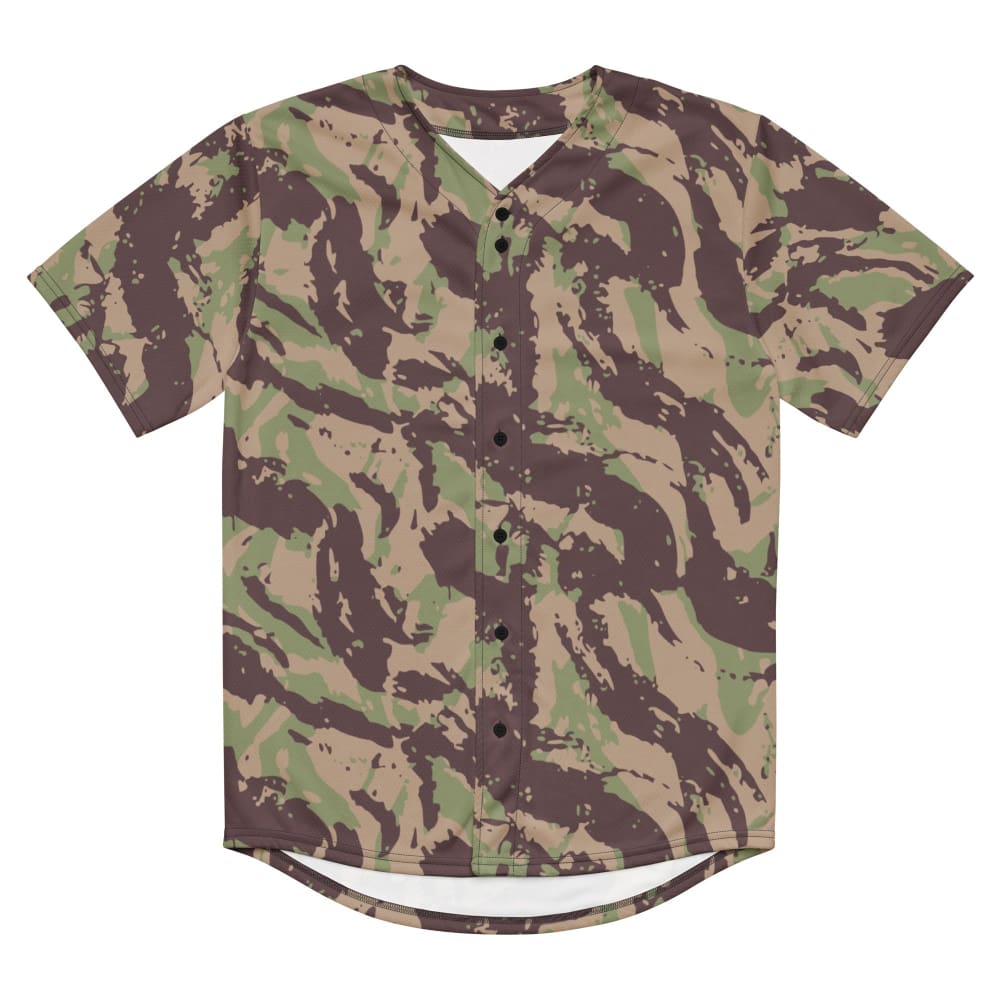 Mozambique Vertical Lizard CAMO baseball jersey - Baseball Jersey