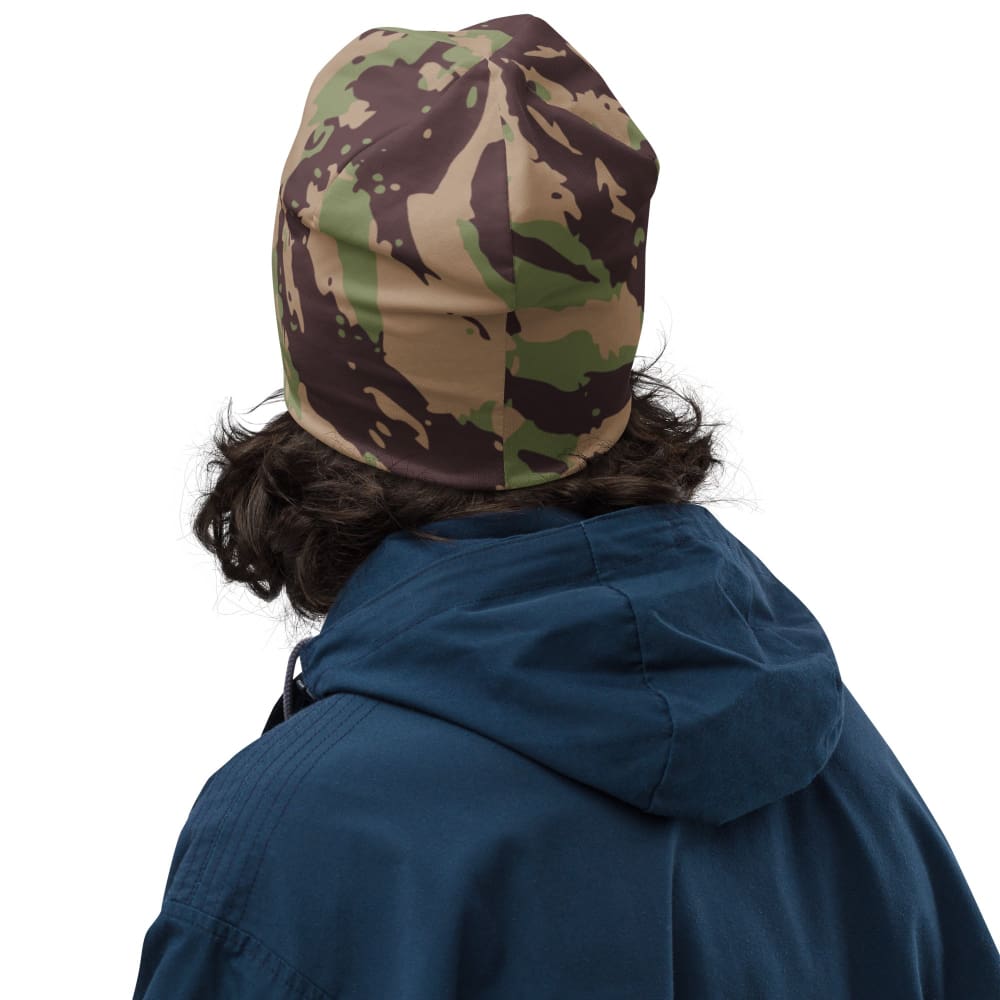 Mozambique Vertical Lizard CAMO Beanie