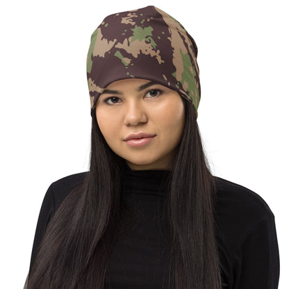 Mozambique Vertical Lizard CAMO Beanie