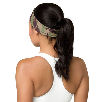 Mozambique Vertical Lizard CAMO Headband