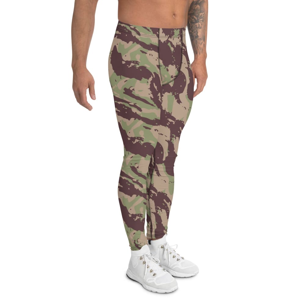 Mozambique Vertical Lizard CAMO Men’s Leggings - Mens