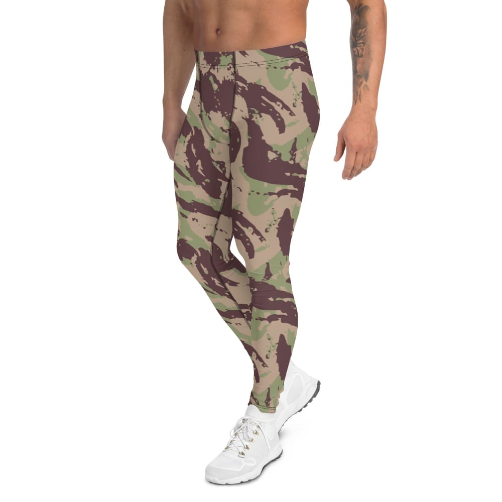 Mozambique Vertical Lizard CAMO Men’s Leggings - Mens