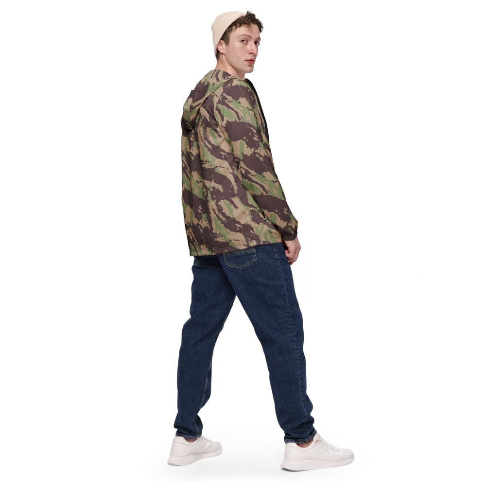 Mozambique Vertical Lizard CAMO Men’s windbreaker - Mens Windbreaker