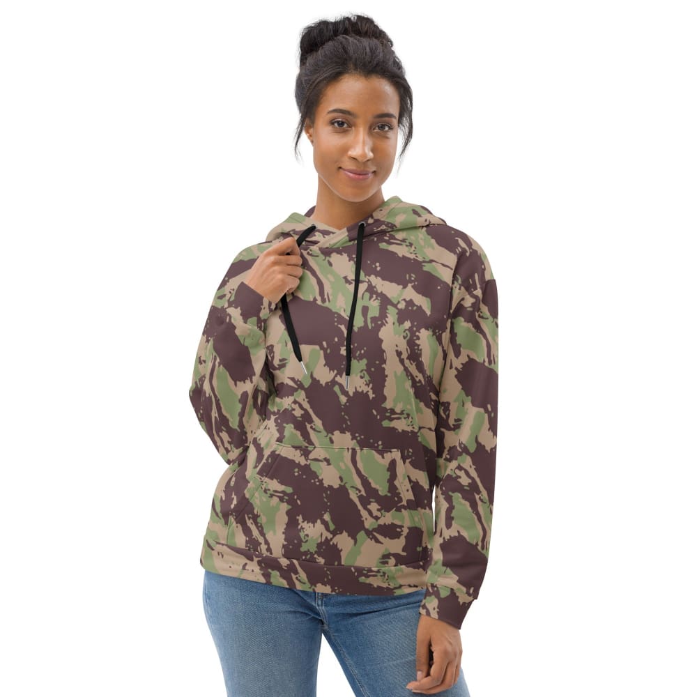 Mozambique Vertical Lizard CAMO Unisex Hoodie