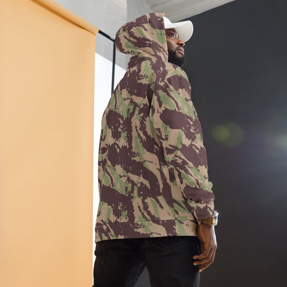 Mozambique Vertical Lizard CAMO Unisex Hoodie