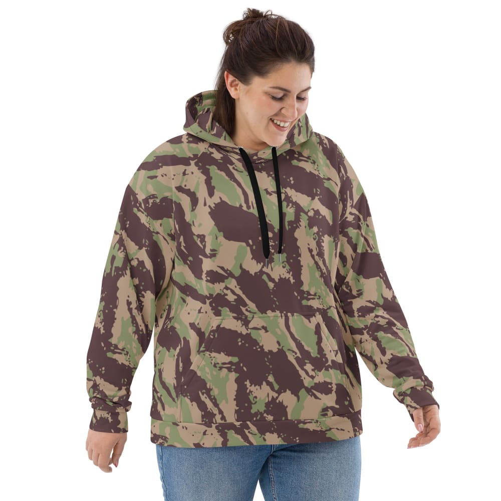 Mozambique Vertical Lizard CAMO Unisex Hoodie