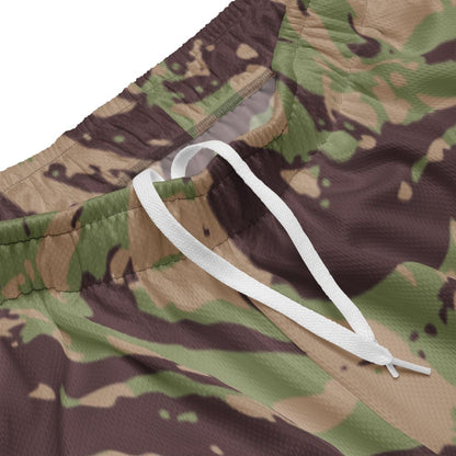 Mozambique Vertical Lizard CAMO Unisex mesh shorts - Mesh Shorts