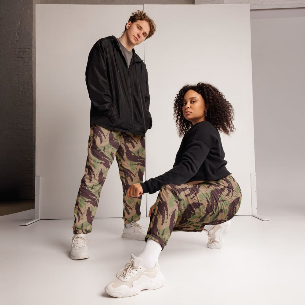 Mozambique Vertical Lizard CAMO Unisex track pants - Track Pants