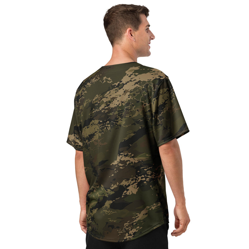MTC-X Woodland CAMO Unisex Baseball Jersey