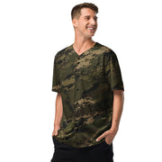 MTC-X Woodland CAMO Unisex Baseball Jersey
